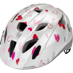 Alpina Ximo Helm Kinder Weiß/pink
