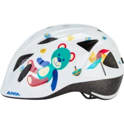 Alpina Ximo Helm Kinder Weiß -Alpina alpina ximo helmet kids white bear gloss 3 1